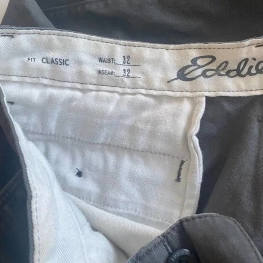 Eddie Bauer Bundle Fit Classic Pants size 32 - Picture 3 of 12